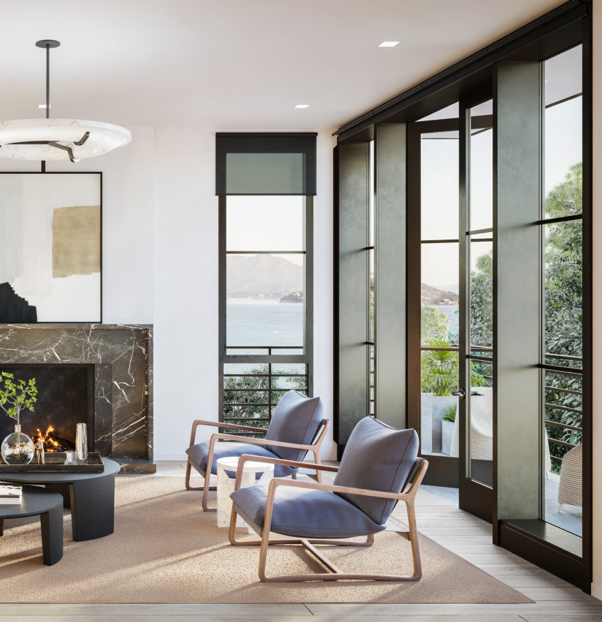 Modern Living on Yerba Buena Island San Francisco luxury scenic townhomes for sale